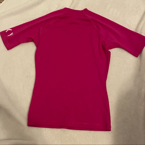 ROXY Pink Rashguard, Juniors’ Size 8 - Item 0037 - Picture 5 of 6